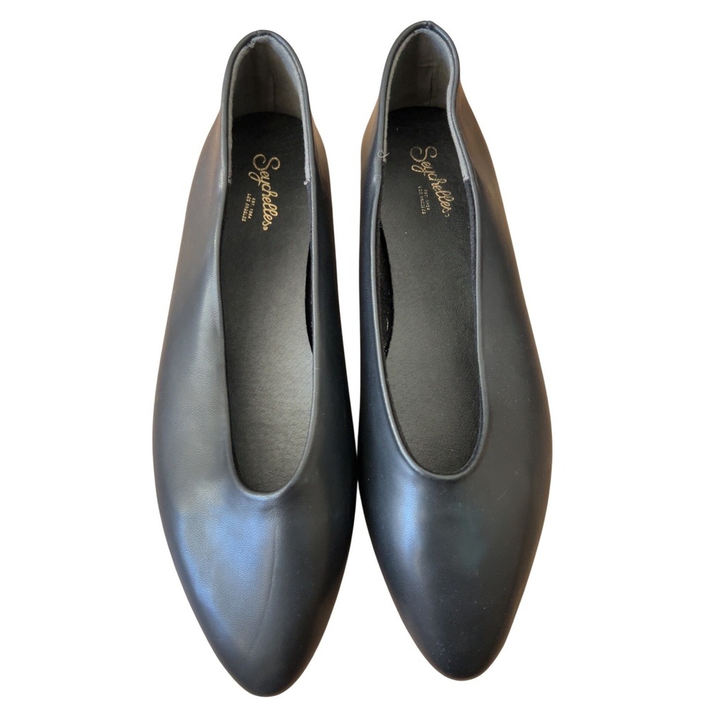 Seychelles black ballet flats | SZ: 8.5